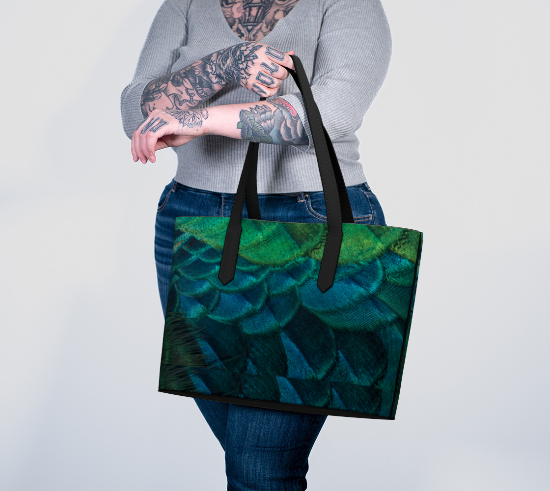 peacock paradise bag